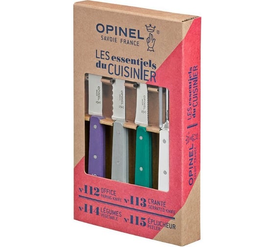 Набор ножей Opinel Les Essentiels Art deco 1939