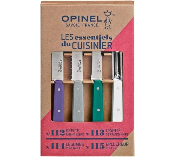 Набор ножей Opinel Les Essentiels Art deco 1939