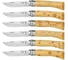 Набор ножей в деревянной коробке Opinel №7 Nature 6 штук 1555 1