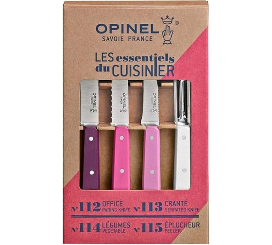 Набор ножей Opinel Les Essentiels Primarosa 1736