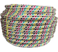 Шнур плетеный полипропиленовый ООО Оптхозторг 14 мм 30 м цвет разноцветный, бухта на завязках 05814301 31884576