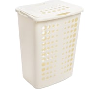 Корзина для белья CURVER victor 40 л, кремовая 00047-058
