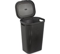 Корзина для белья CURVER infinity 59 л, темно-серая 04754-G43-09