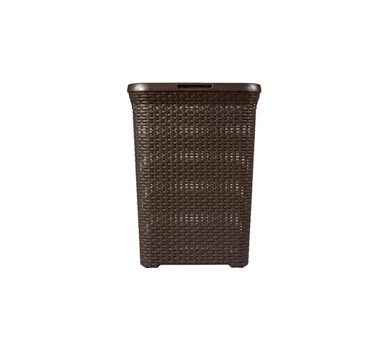 Корзина для белья CURVER rattan style 40 л, темно-коричневая 00709-210