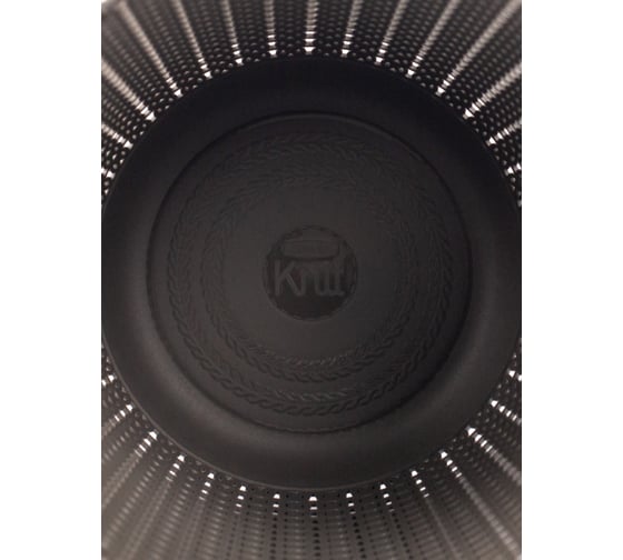 Корзина для бумаг CURVER knit темно-коричневая, 7 л 03678-X59-00