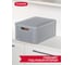 Корзинка CURVER style m светло-серый, 18 л, с крышкой 03618-099-00 2