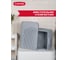 Корзинка CURVER style m светло-серый, 18 л, с крышкой 03618-099-00 5