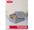 Корзинка CURVER style s светло-серый, 6 л, с крышкой 03617-099-00 3