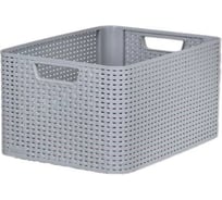 Корзинка CURVER style l светло-серый, 30 л 03616-099-00