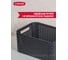 Корзина CURVER rattan style box s + крышка, темно-серая 03617-308 4