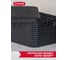 Корзина CURVER rattan style box s + крышка, темно-серая 03617-308 7