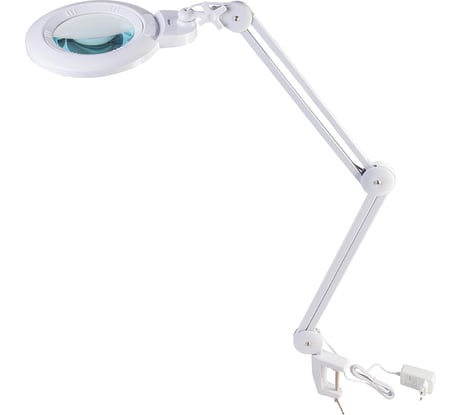 Лупа на струбцине с подсветкой LED Veber 8608D 3D/5D 3 дптр, 5 дптр, 2 шт. 150 мм