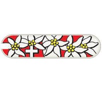 Универсальная накладка для ножей Victorinox 65 мм, пластиковая, дизайн Edelweiss C.6484.4.10