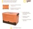 Короб пластиковый складной "Пазл" HANDY HOME, Д340 Ш240 В230, оранжевый Fancy-hh98-S 4