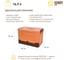 Короб пластиковый складной "Пазл" HANDY HOME, Д340 Ш240 В230, оранжевый Fancy-hh98-S 5