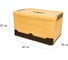 Короб пластиковый складный "Пазл" HANDY HOME, Д400 Ш280 В230, желтый Fancy-hh99-M 1