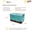 Короб пластиковый складной "Пазл" HANDY HOME, Д400 Ш280 В230, голубой Fancy-hh97-M 5
