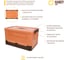 Короб пластиковый складной "Пазл" HANDY HOME, Д400 Ш280 В230, оранжевый Fancy-hh98-M 4