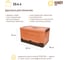 Короб пластиковый складной "Пазл" HANDY HOME, Д400 Ш280 В230, оранжевый Fancy-hh98-M 5