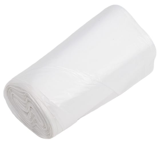 Мешки для мусора белые Ecoclean (30 шт; 12 л; 32х50 см; 6 мкм; ПНД) Концепция Быта 3382
