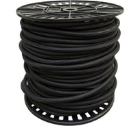 Шнур синтетический полиэфирный плетеный truEnergy черный, 10 мм катушка 100 м 12988