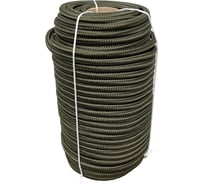 Шнур плетеный полиамидный truEnergy с сердечником диаметр 8 мм хаки, бобина 50 м 12488