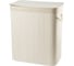 Корзина для белья ПраймДекор двойная, Double white, бамбук 50032170 1
