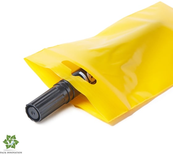 Пакет PACK INNOVATION Zip-Lock 8x12 см 60 мкм подвес желтый 5000 шт IP0C081260-5К