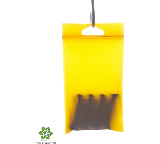 Пакет PACK INNOVATION Zip-Lock 8x12 см 60 мкм подвес желтый 5000 шт IP0C081260-5К