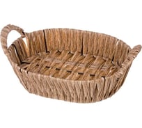 Корзинка с ручками Lefard коллекция "натурель" 23x17x7/11 см (кор=120 шт.) 109-236