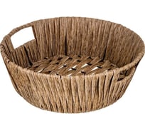 Корзинка с ручками Lefard коллекция "натурель" 26x9 см (кор=80 шт.) 109-218