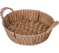 Корзинка с ручками Lefard коллекция "натурель" 21x6/9 см (кор=120 шт.) 109-235