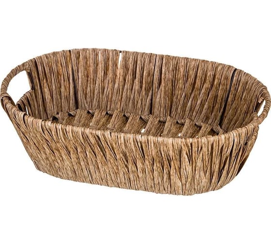 Корзинка с ручками Lefard коллекция "натурель" 31x20x9 см (кор=80 шт.) 109-219 1