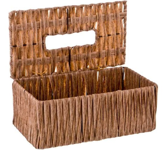 Корзинка Lefard коллекция "натурель" светлое плетение 26x14x10 см (кор=50 шт.) 109-249