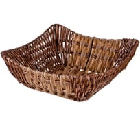 Корзинка Lefard коллекция "натурель" 23x23x7/9 см (кор=100 шт.) 109-245