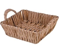Корзинка с ручками Lefard коллекция "натурель" 19x19x7/10 см (кор=120 шт.) 109-238