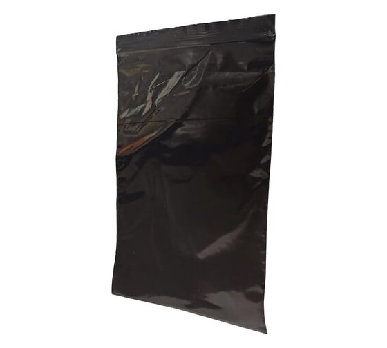 Пакеты BRAUBERG Zip-lock очень прочные, комплект 100 шт, 200x300 мм, ПВД, 80 мкм, черные 608931