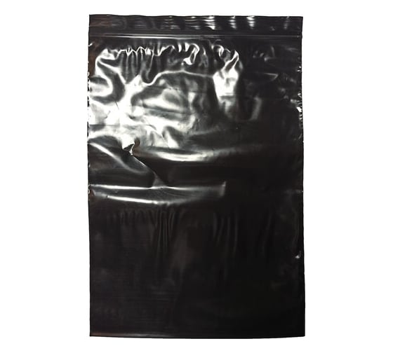 Пакеты BRAUBERG Zip-lock очень прочные, комплект 100 шт, 200x300 мм, ПВД, 80 мкм, черные 608931