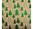 Упаковочная бумага Золотая сказка крафт, с эффектами, Big Size, новогодняя, Green Trees, 0.7x5 м 591950 5
