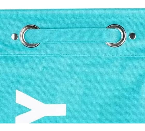 Корзина для белья WENKO Quadro Petrol 3450118100