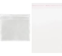 Пакет ОФИСМАГ Бопп с клеевым клапаном, 100 шт., 25x35+4 см, толщина 30 мкм, с усиленным швом 608602