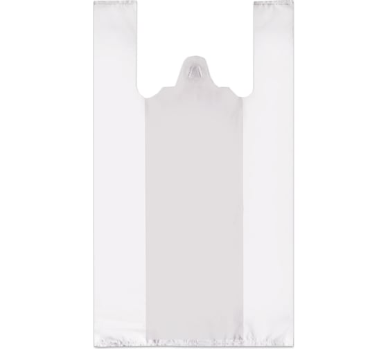 Пакет-майка ОФИСМАГ 100 шт., 24+12x45 см, ПНД, 8 мкм 601821
