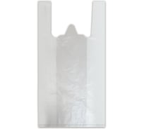 Пакет-майка ОФИСМАГ 100 шт., 38+18x68 см, ПНД, 18 мкм 601810