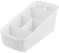 Универсальный органайзер Econova VELVET 240x117x106 мм, белый 434256516