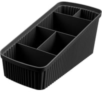 Универсальный органайзер Econova VELVET 240x117x106 мм, черный 434256513