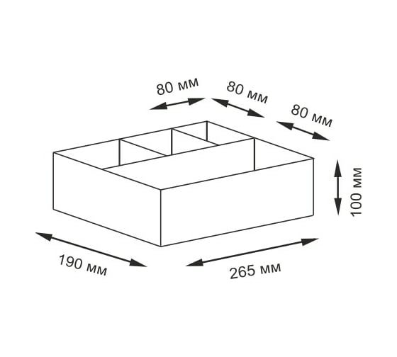 Плетеная корзина WasserKRAFT Neime WB-190-M