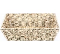 Корзинка прямоугольная Walmer PLAIT 35x21x11 см джут W30233521