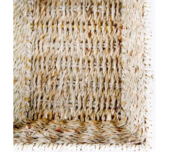 Корзинка прямоугольная Walmer PLAIT 30x18x10 см джут W30233018