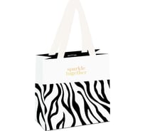 Пакет подарочный MESHU 20х20х10 см, Animal print отд. фольгой, матовая ламинация MS45786 MS_45786
