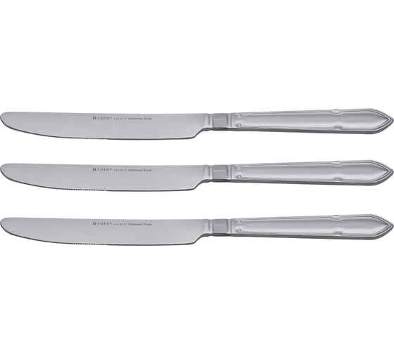 Нож столовый Regent Inox 3 пр в блистере GORA 93-CU-GO-01.3